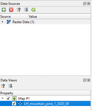 Load a raster to the map Load a raster to the map